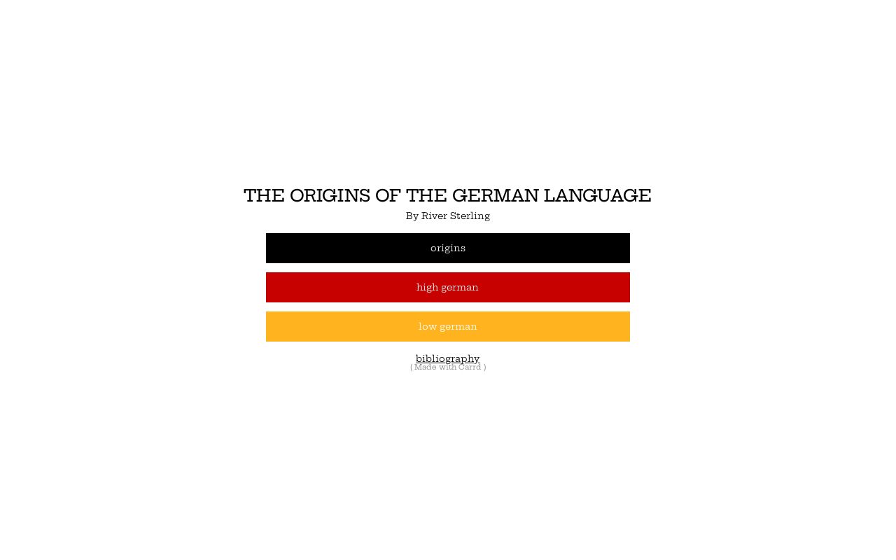 Carrd profile picture for @german